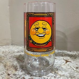 VINTAGE 1979 BURGER KING COLLECTOR'S SERIES BURGER THING GLASS ADVERTISING